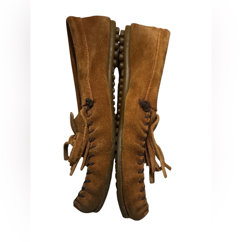 Minnetonka Moccasins 402 Kilty Hardsole Size 5.5 - Picture 9 of 11